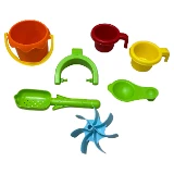 Bucket Scoop Flipper Cups Water Wheel & Holder (143294)