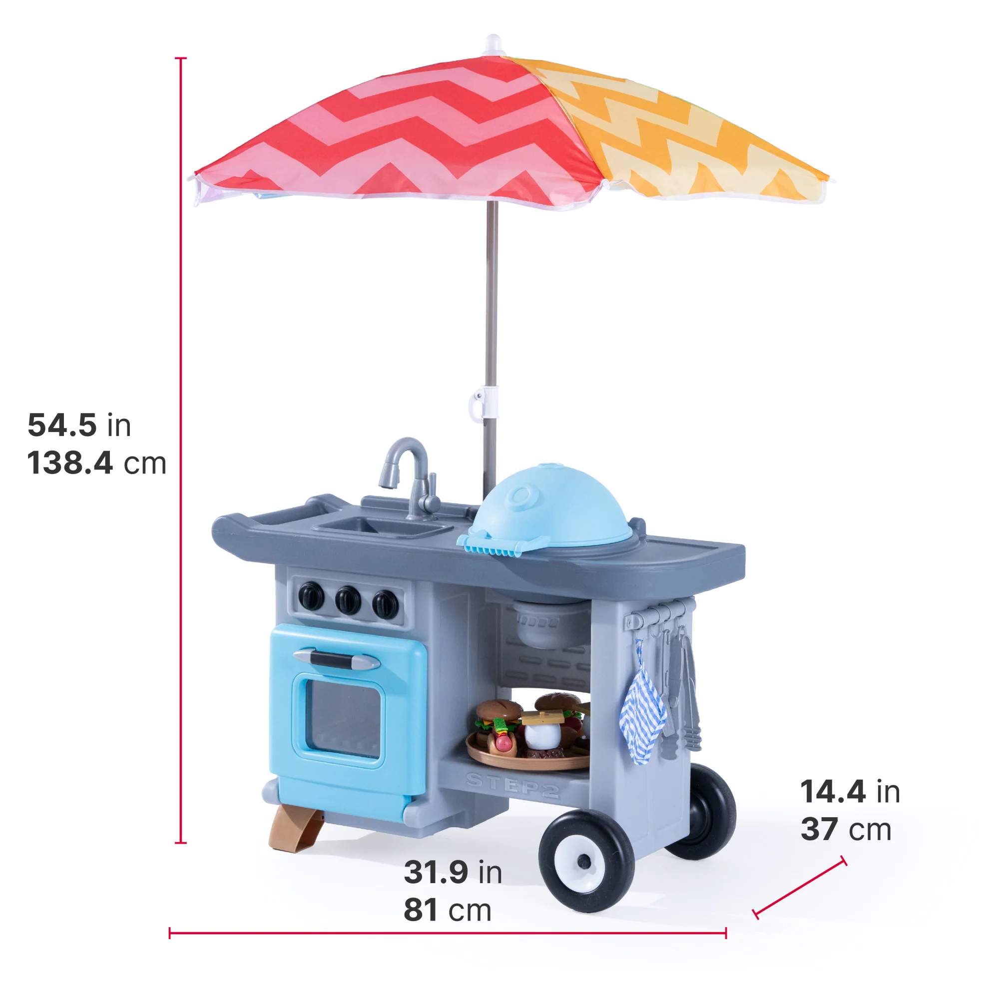 Grill & Go BBQ Cart with Lights and Sounds™ - Image 9