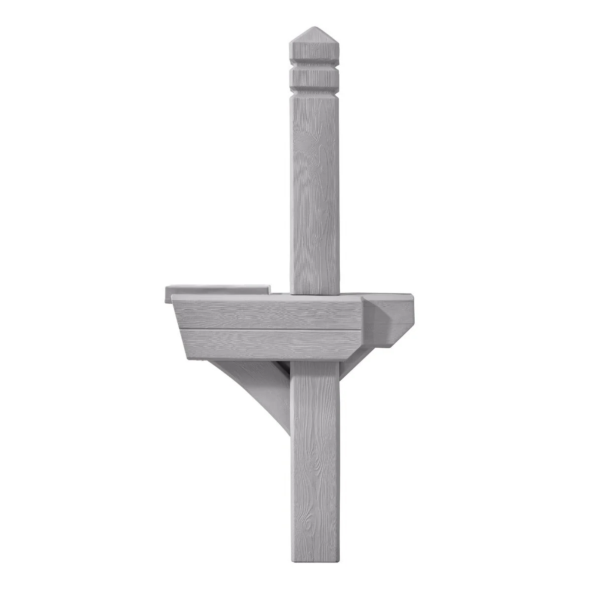 Highland Mail Post™ Weathered Cedar - Image 4