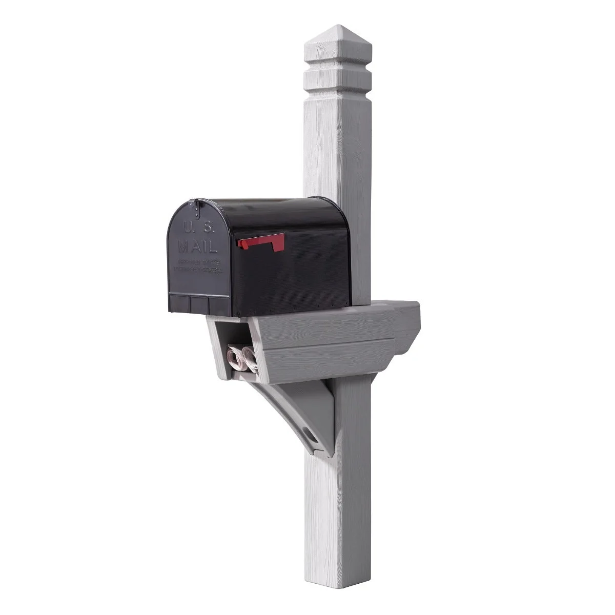 Highland Mail Post™ Weathered Cedar - Image 5