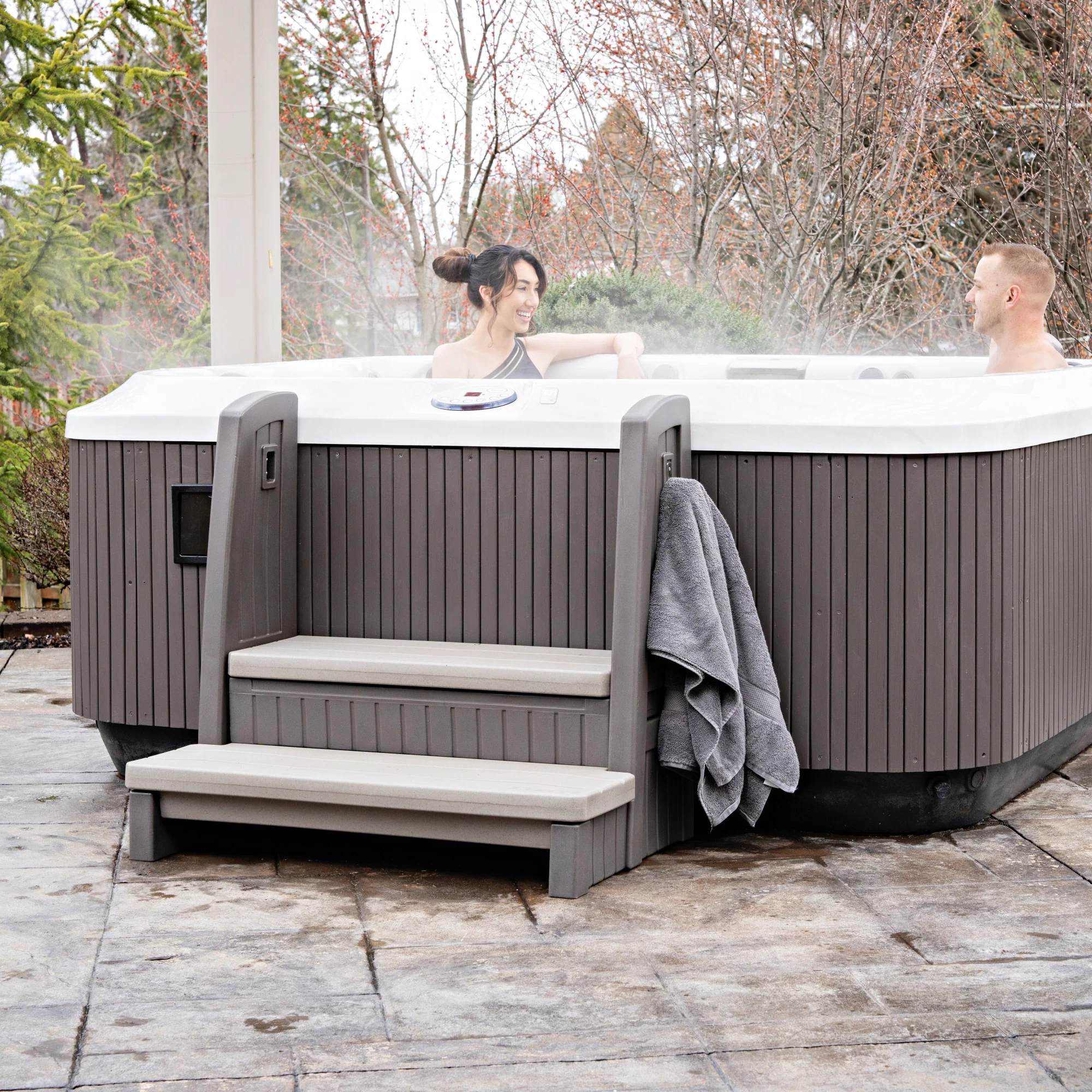 Hot Tub Storage Steps With Handrail™ - Image 5