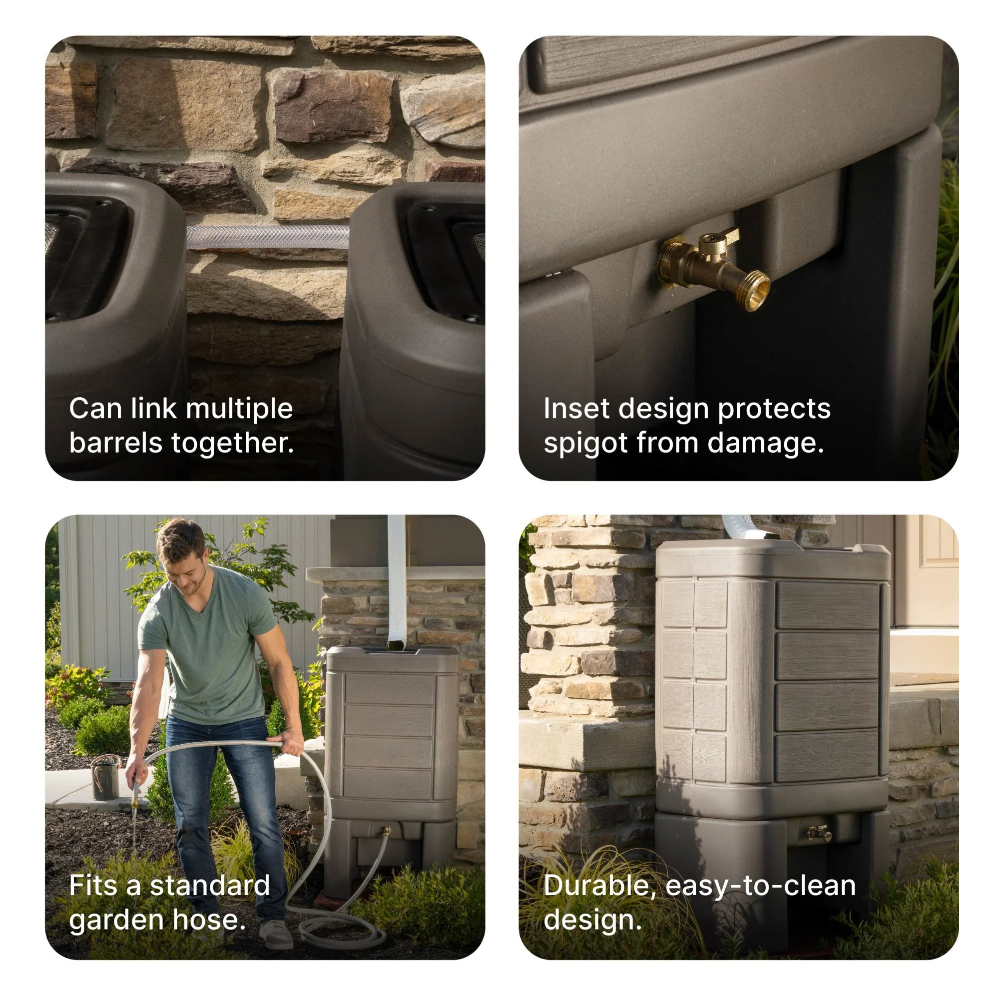 Lakewood Rain Barrel and Stand™ - Image 3