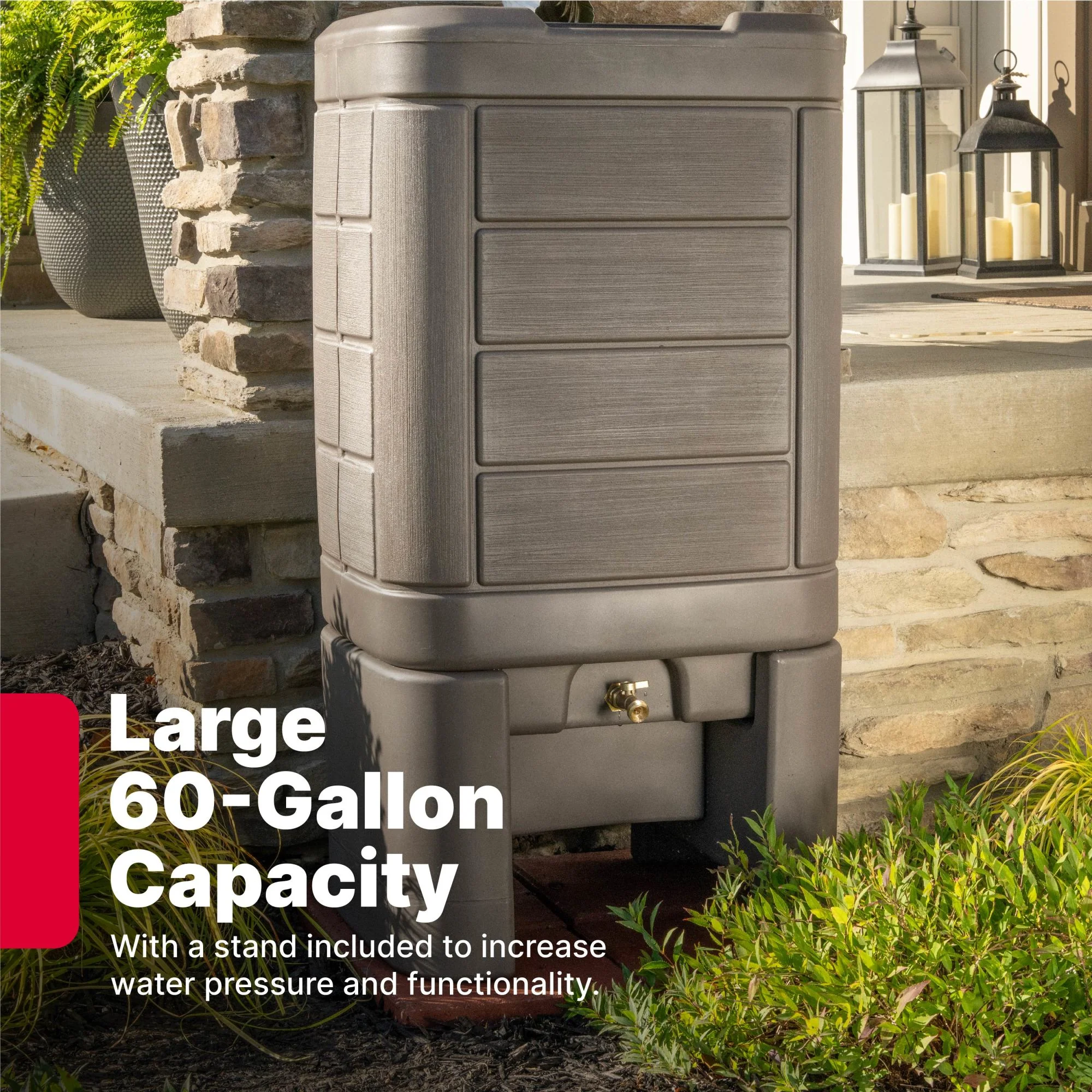 Lakewood Rain Barrel and Stand™ - Image 5