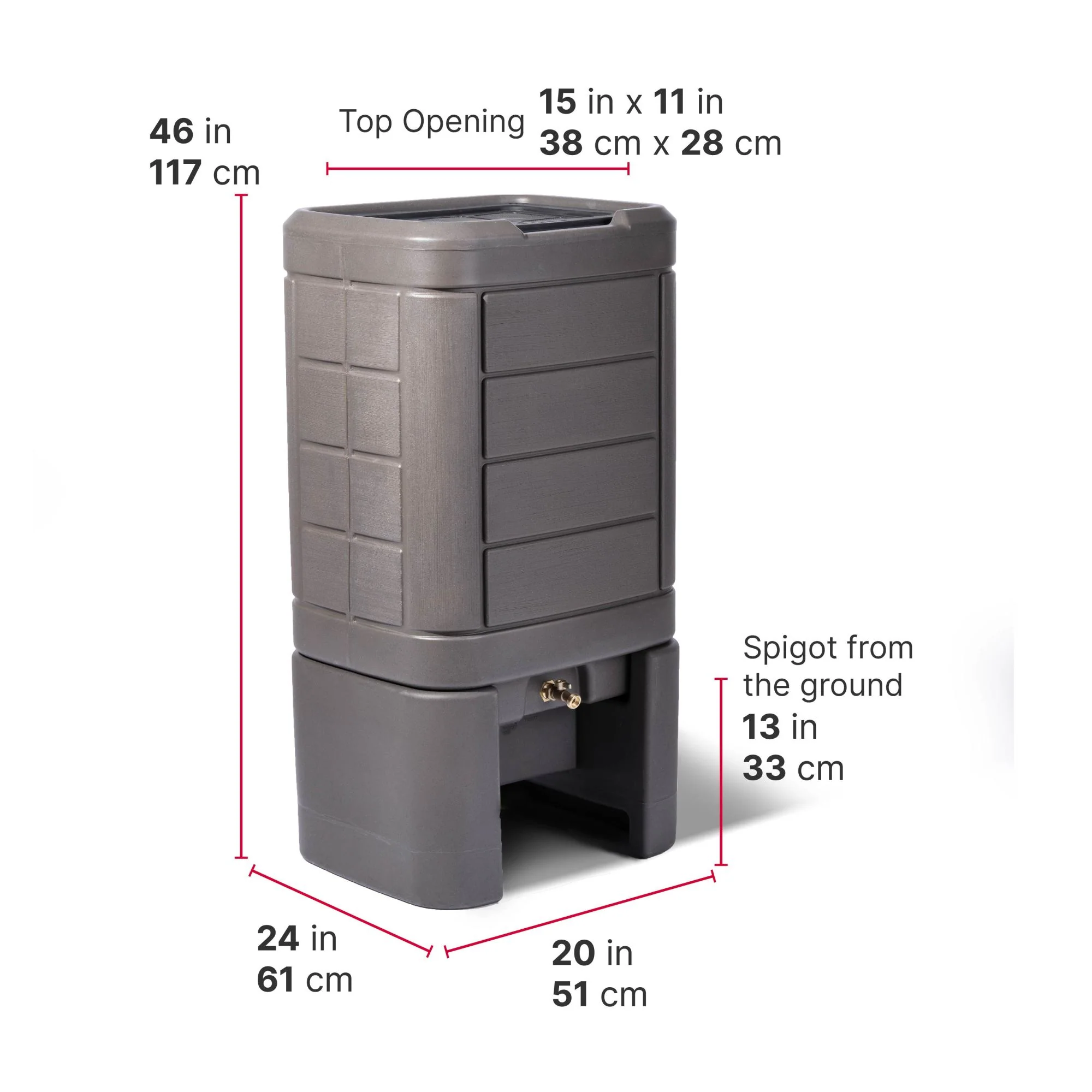 Lakewood Rain Barrel and Stand™ - Image 6