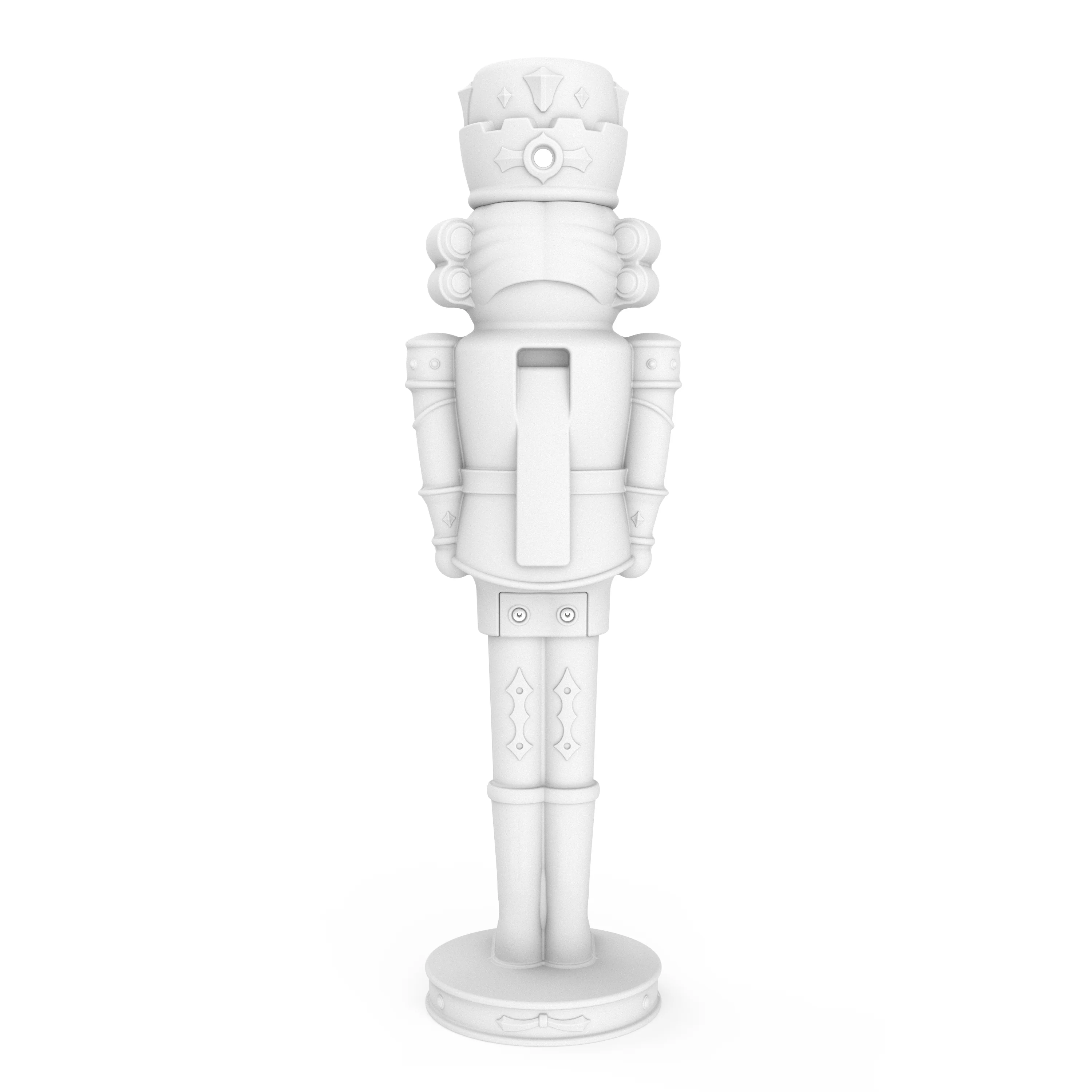 Giant 6ft Paintable Nutcracker Prince - Image 5