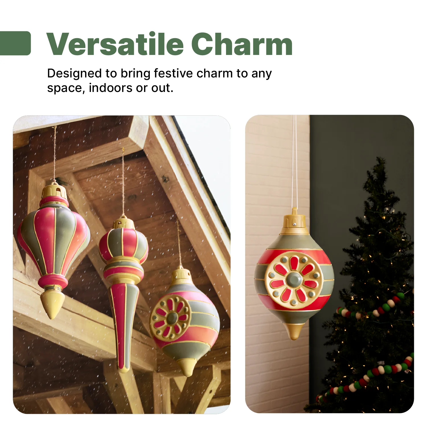 Paintable Large 3-Pack Outdoor Christmas Ornaments - Image 22