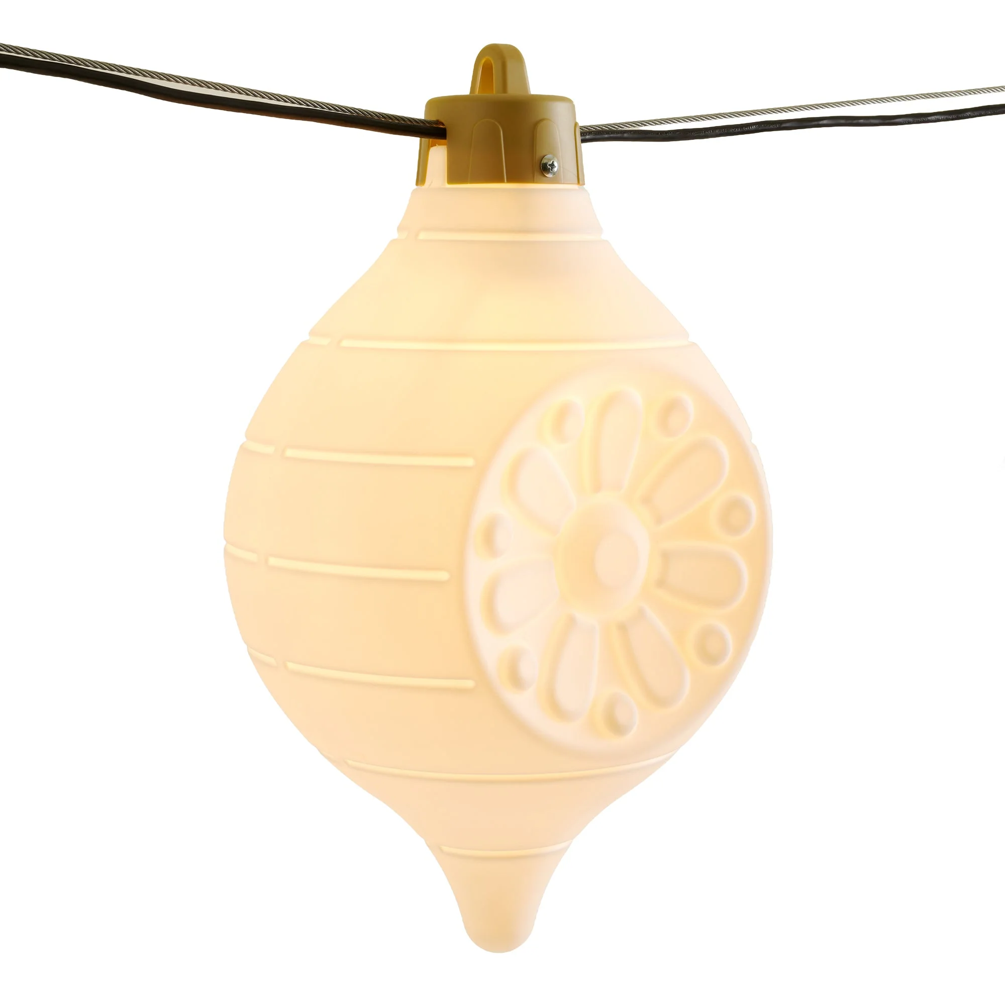 Paintable Large 3-Pack Outdoor Christmas Ornaments - Image 3