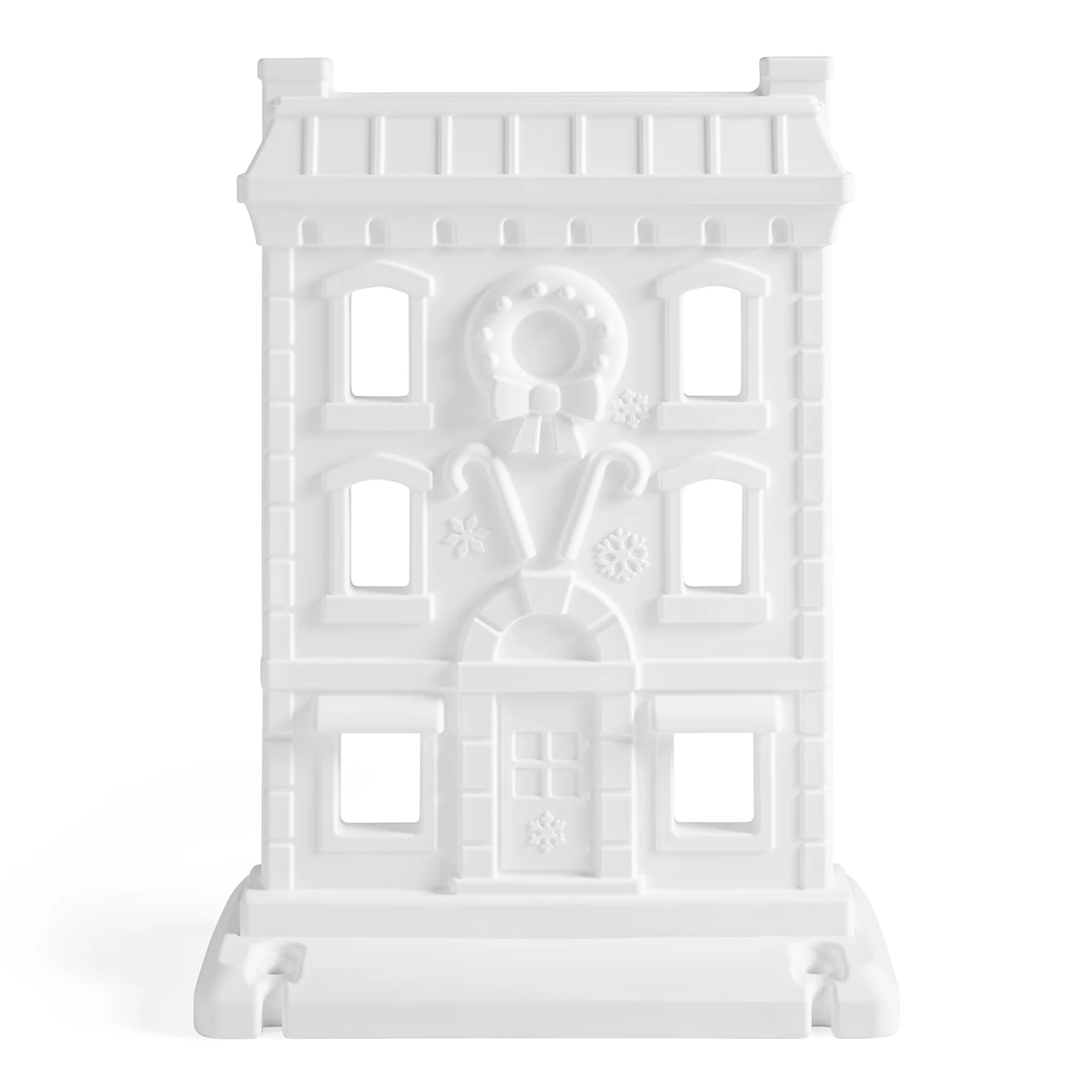 Paintable Large 3-Piece Outdoor Christmas Village - Image 3