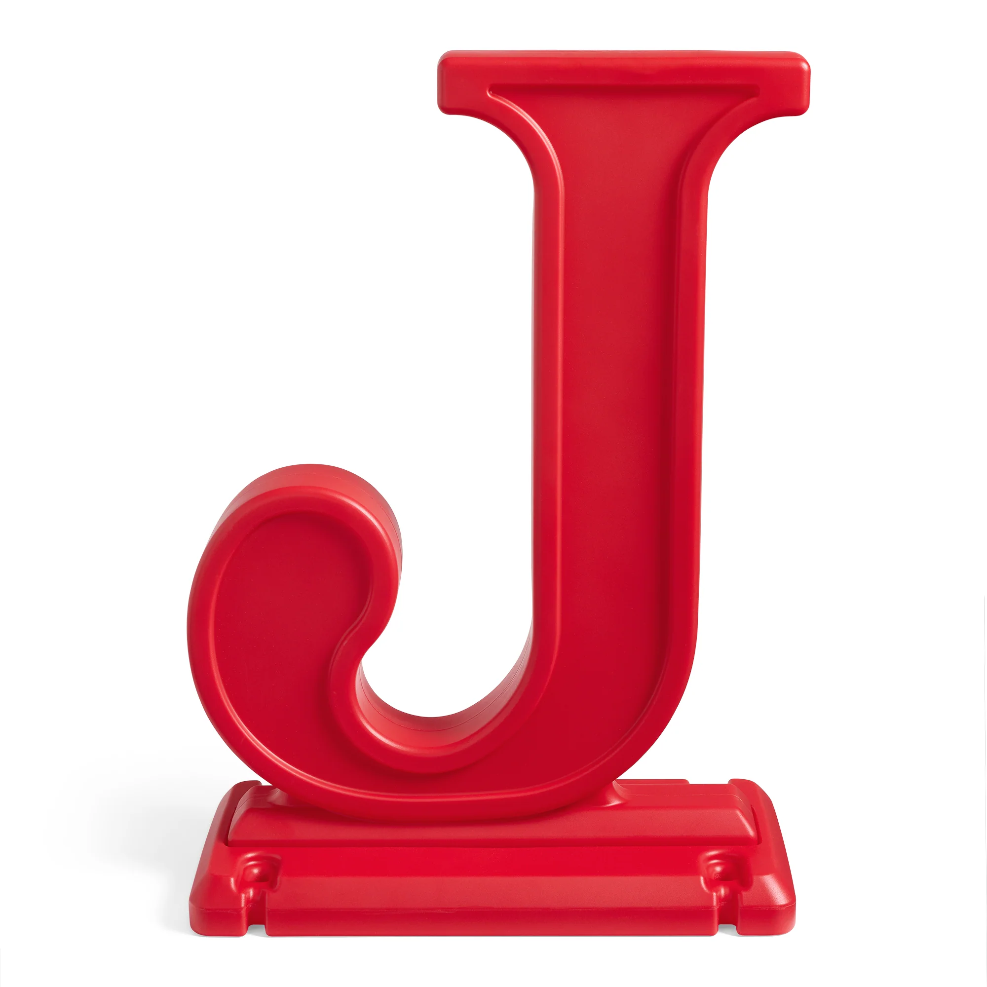 Paintable Large Outdoor 3-Piece Christmas JOY Letters Decoration - Red - Image 2