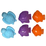 Character Pack Flounder Fish, Clown Fish & Sea Turtle (142818)