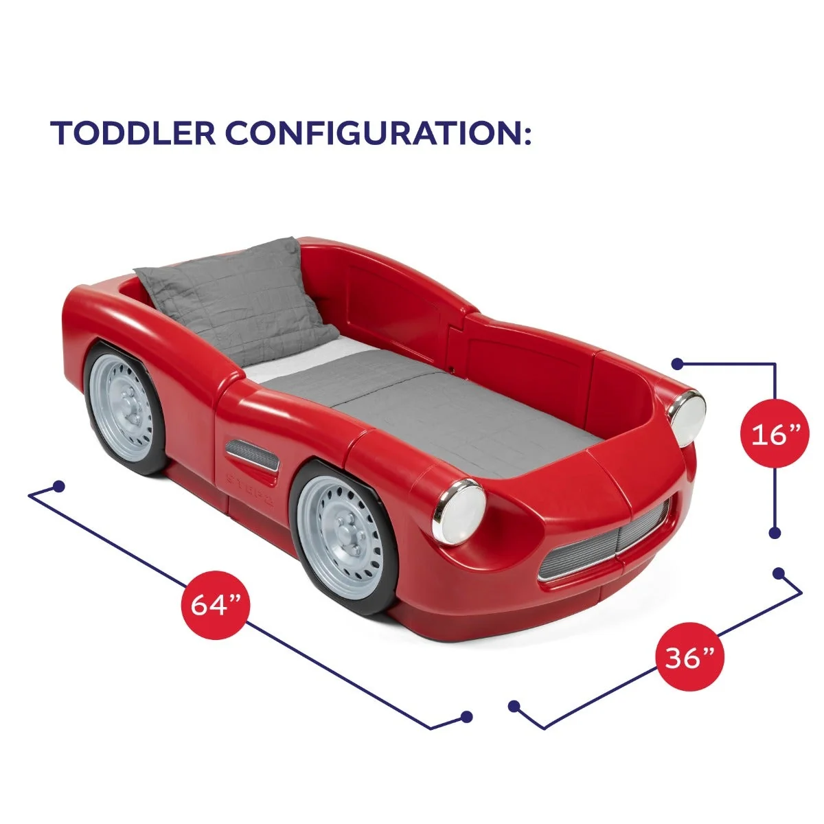 Roadster Toddler-To-Twin™ Transitional Bed - Image 10