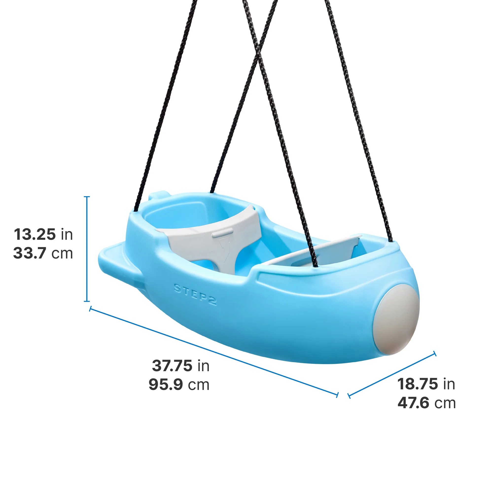 Rocket Swing For Two™ Blue - Image 8