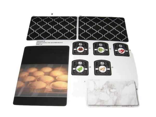 Decal Sheet 2 Classic Chic Kitchen (194556A01B)
