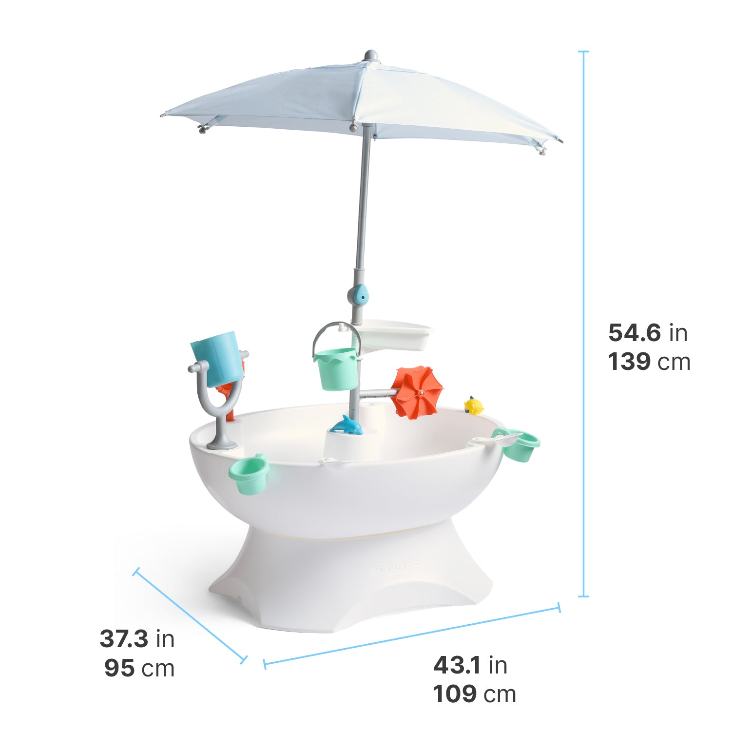 Sunshine Springs Splash Table™ with CoolBreeze™ Misting Canopy - Image 12