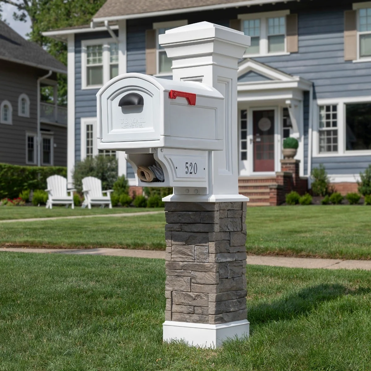 Town-to-Town XL Post-Mount Mailbox™ - Image 4