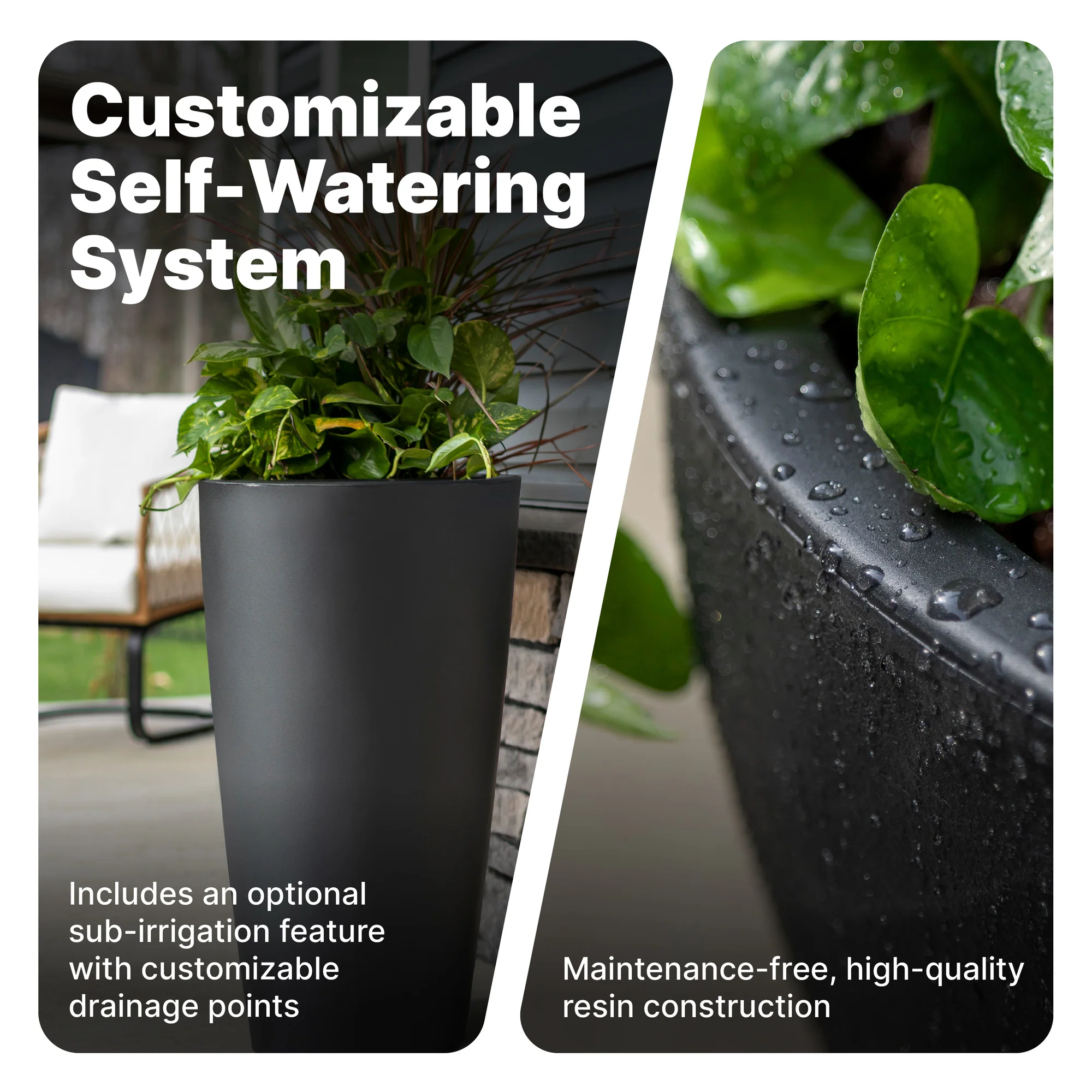 Tremont Tall Round Tapered Planter™ - Image 5