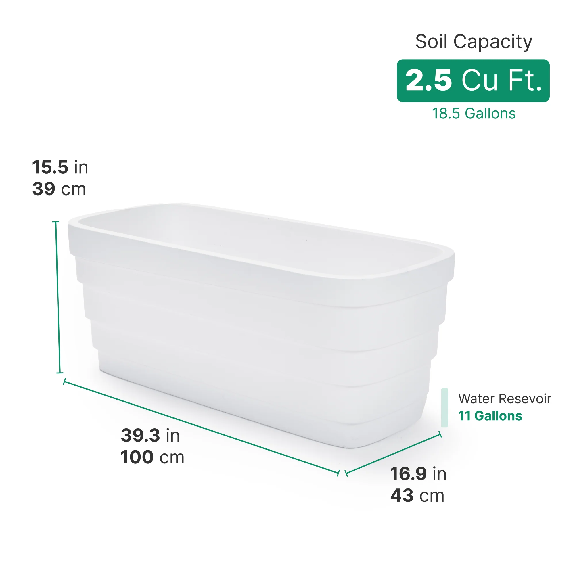 Wave Trough Planter™ 2 Pack - Image 5
